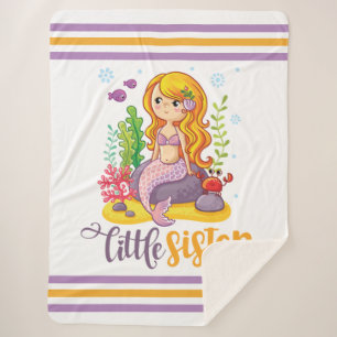 Little Sister 🧜 ♀️ Mermaid Sherpadecke