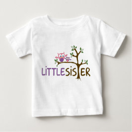 Little Sister Owl Serie Baby T-shirt