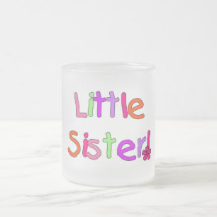 Little Sister T - Shirt und Geschenke Mattglastasse