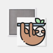 Little Sloth Magnet (Vorderseite/Rückseite)