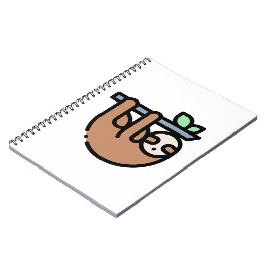 Little Sloth Notizblock (Linke Seite)