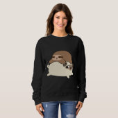 Little Sloth und Mops Essential T - Shirt 228 (Vorne ganz)