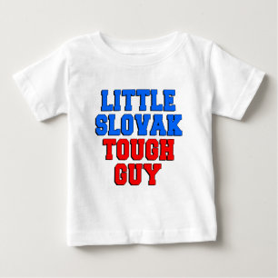 Little Slovak Tough Typ Baby T-shirt