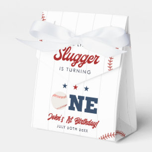 Little Slugger Baseball 1. Geburtstag Geschenkschachtel