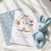 Little Slugger Baseball Baby Shower Invite Einladung