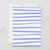 Little slugger Baseball Geburtstagspartei Einladung (Rückseite)