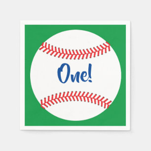 Little Slugger Baseball Geburtstagsparty Serviette