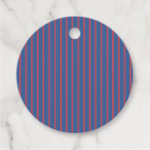 Little Slugger Baseball Shirt Bottle Baby Shower Geschenkanhänger (Rückseite)