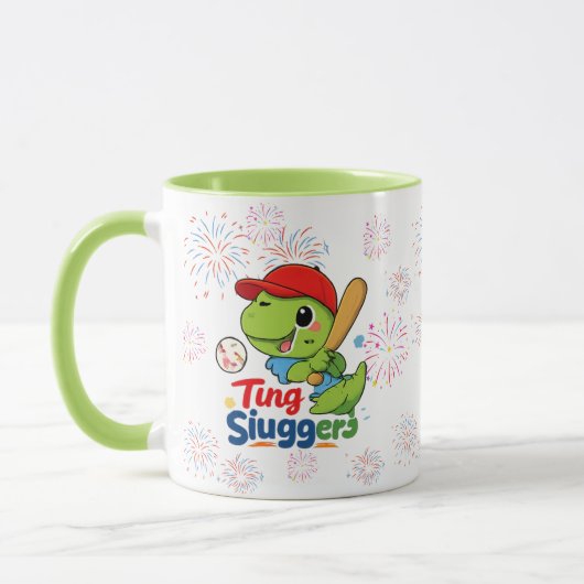 Little Slugger Best Wishes Mug Tasse (Links)