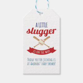 Little Slugger Favor Tag Geschenkanhänger