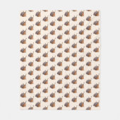 Little Snails Fleece Blanket - Anpassbar (Vorderseite)