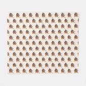 Little Snails Fleece Blanket - Anpassbar (Vorderseite (Horizontal))