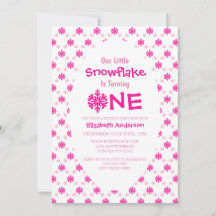 Little Snowflake 1. Geburtstag