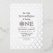 Little Snowflake 1. Geburtstag