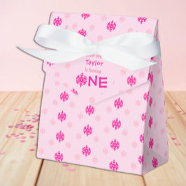 Little Snowflake 1. Geburtstag Geschenkschachtel