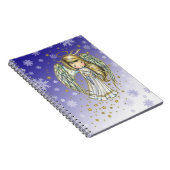 Little Snowflake Angel Girls Notebook Notizblock (Rechte Seite)