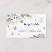 Little Snowflake Clothesline Books for Baby Insert (Vorderseite)