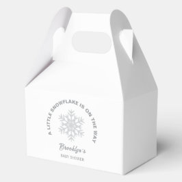 Little Snowflake Winter Shower Gender Neutral Geschenkschachtel