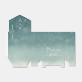 Little Snowflakes Brautparty Vielen Dank Geschenkschachtel (Ungefaltet)