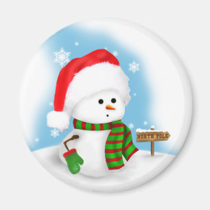 Little Snowman Magnet