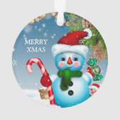 Little Snowman Ornament (Rückseite)