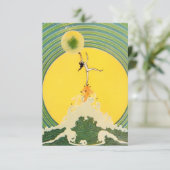 "Little Songs When Bubbles Burst" von D S Walker Dankeskarte (Stehend Vorderseite)