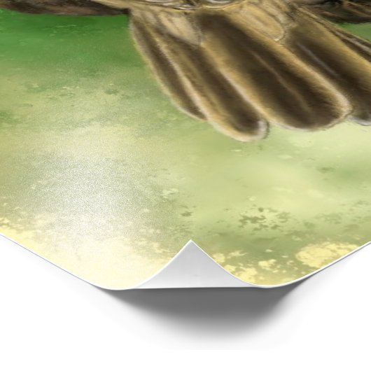 Little Sparrow Foto Print (Ecke)