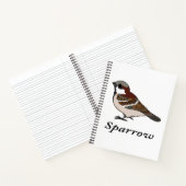 Little Sparrow-Notebook Notizblock (Innenseite)