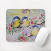 Little Sparrows Mouse Pad Mousepad (Mit Mouse)