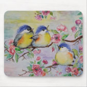 Little Sparrows Mouse Pad Mousepad (Vorne)