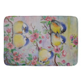 Little Sparrows Spring Join Painting Bath Mat Badematte (Vorderseite)