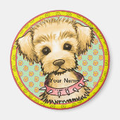 Little Spike Dog Magnet (Vorne)