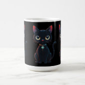 Little Spooky Black Cat Kaffeetasse (Mittel)