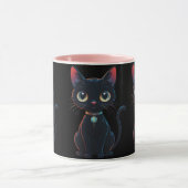 Little Spooky Black Cat Tasse (Zentrum)