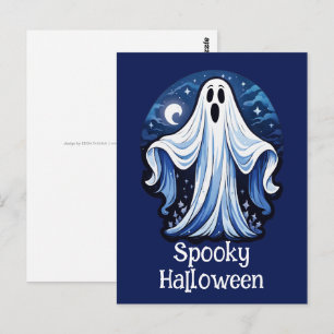 Little Spooky Ghost - Halloween 16 - Fan Fun Postkarte