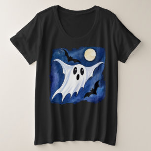Little Spooky Ghost - Halloween 7 - Fanspass Große Größe T-Shirt