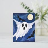 Little Spooky Ghost - Halloween 7 - Fanspass Postkarte (Stehend Vorderseite)