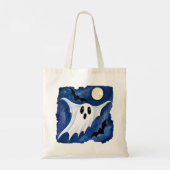 Little Spooky Ghost - Halloween 7 - Fanspass Tragetasche (Rückseite)
