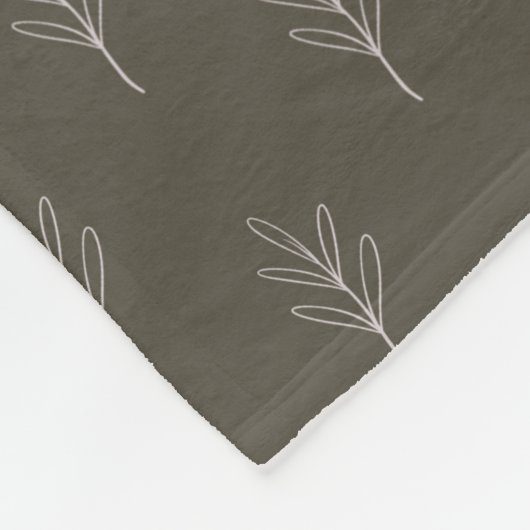 Little Sprig Snuggle Fleecedecke (Ecke)