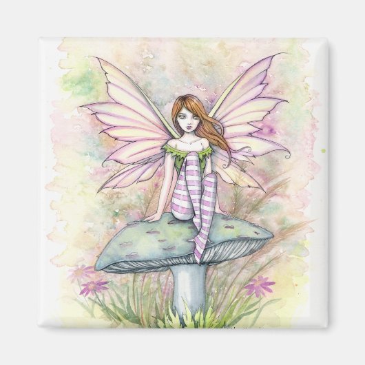 Little Spring Fee Fee Art von Molly Harrison Magnet (Vorne)