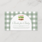 Little Sprout Baby Shower Books for Baby Begleitkarte (Vorderseite)