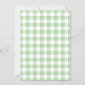 Little Sprout Baby Shower Invitation Einladung (Rückseite)