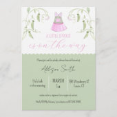 Little Sprout Baby Shower Invitation Einladung (Vorderseite)