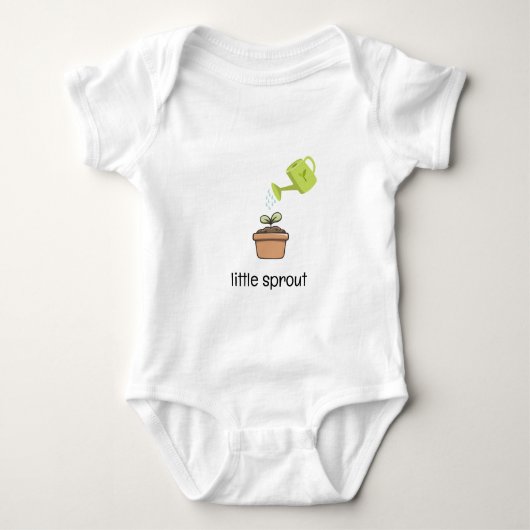 Little Sprout Baby Strampler (Vorderseite)