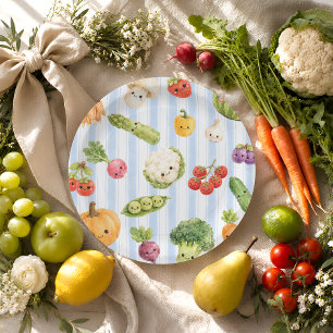 Little Sprout Bauernmarkt Jungen-Baby-Party Pappteller