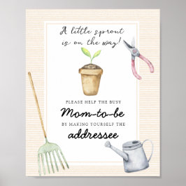 Little Sprout - Helfen Sie der betriebsamen Mama Poster