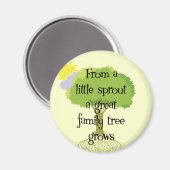 Little Sprout Magnet (Vorderseite/Rückseite)