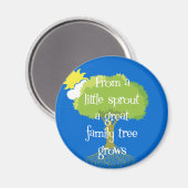 Little Sprout Magnet (Vorderseite/Rückseite)