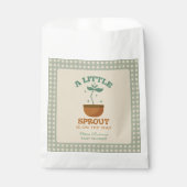 Little Sprouts Garden Party Babydusche Geschenktütchen (Vorderseite)