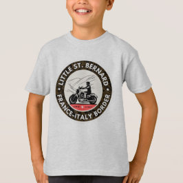 Little St Bernard Pass Französisch italy Alpenmoto T-Shirt